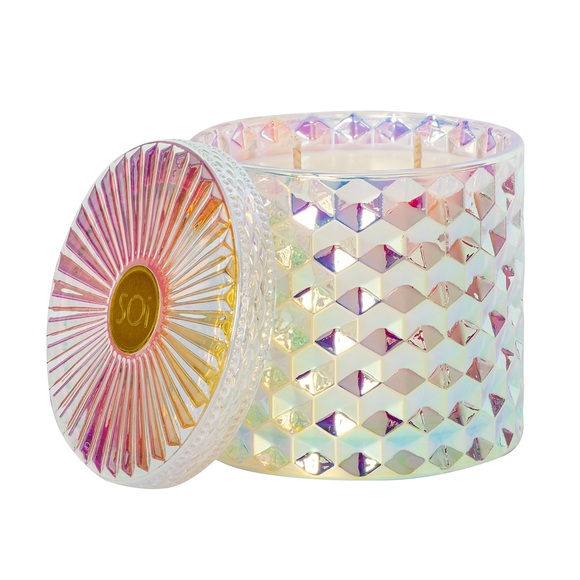 Limited Edition “Field of Flowers” Shimmer Candle - Picture 1 of 1
